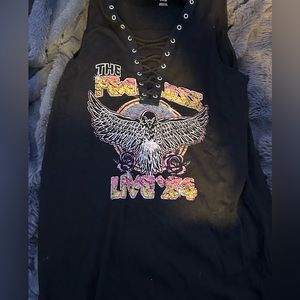 🖤Black graphic tank